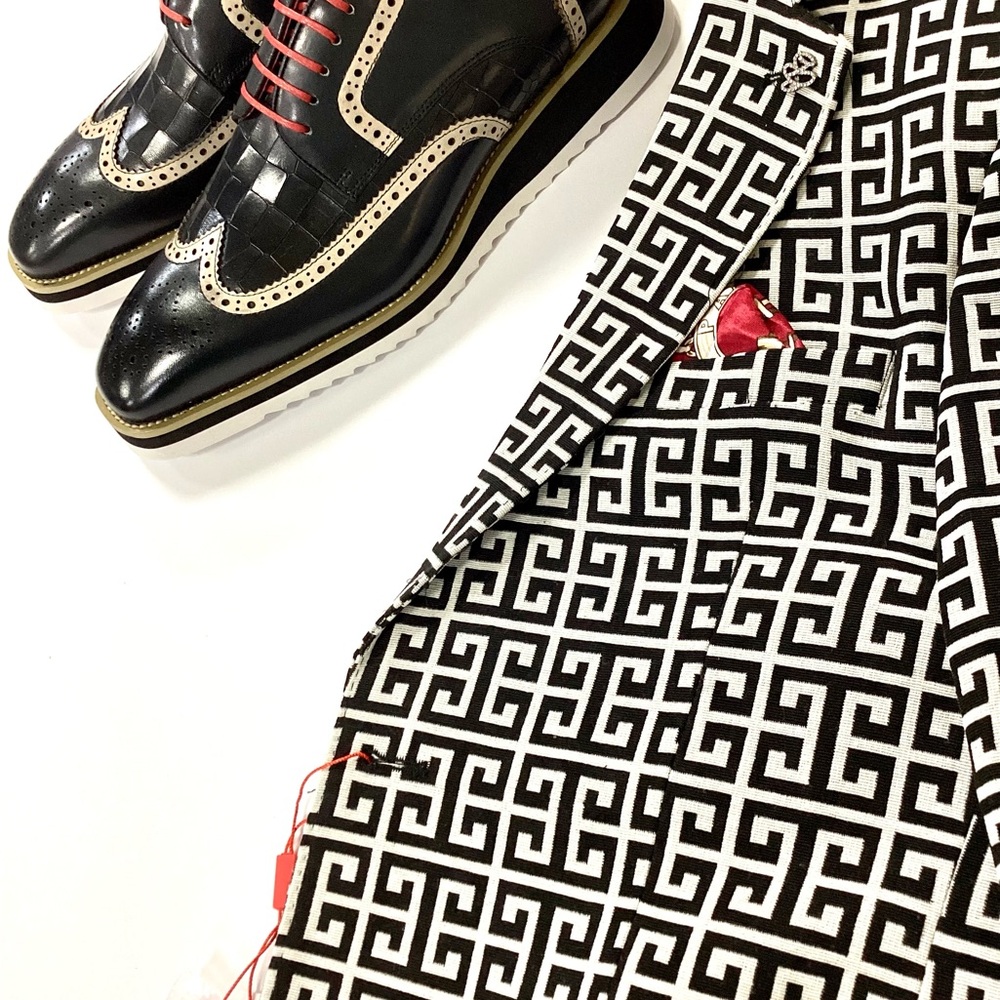 Super Classy Blazer/ Oxford Calfskin Wingtip
